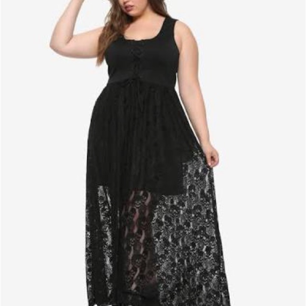 Hot topic skull dress